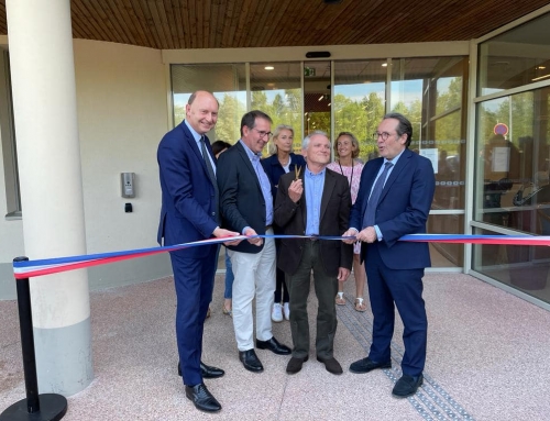 Inauguration de L’Oiseau Blanc, grand centre de convalescence à Mantes-la-Jolie